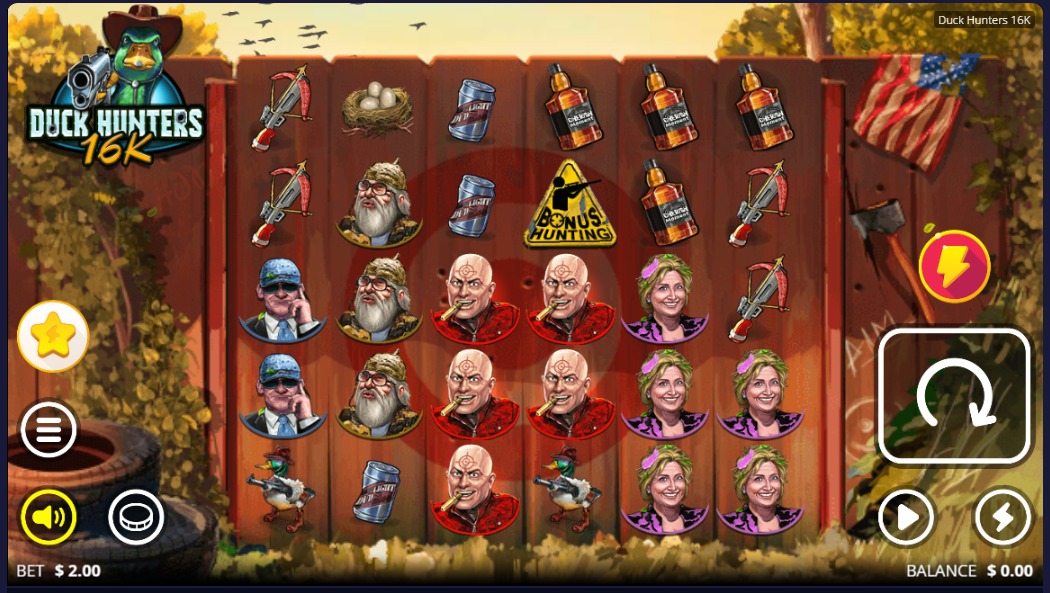 Roobet Duck Hunters casino game